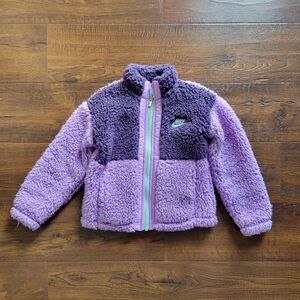 Nike Purple Sherpa Jacket